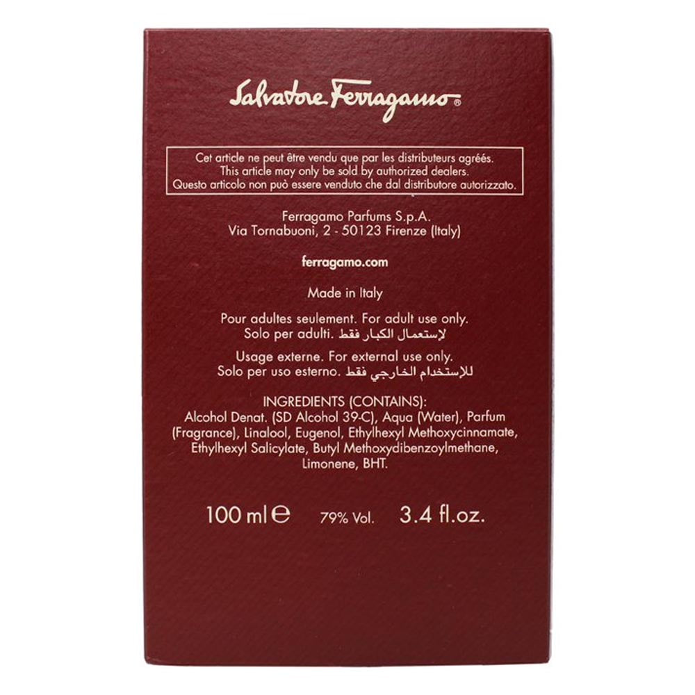 Salvatore Ferragamo Pour Homme Eau de Toilette Spray for Men