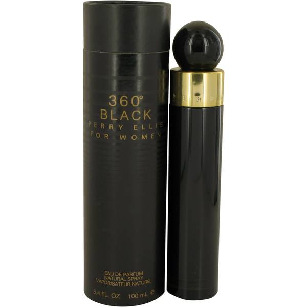 Perry Ellis 360 Black Eau De Parfum Spray 100 ml for Women