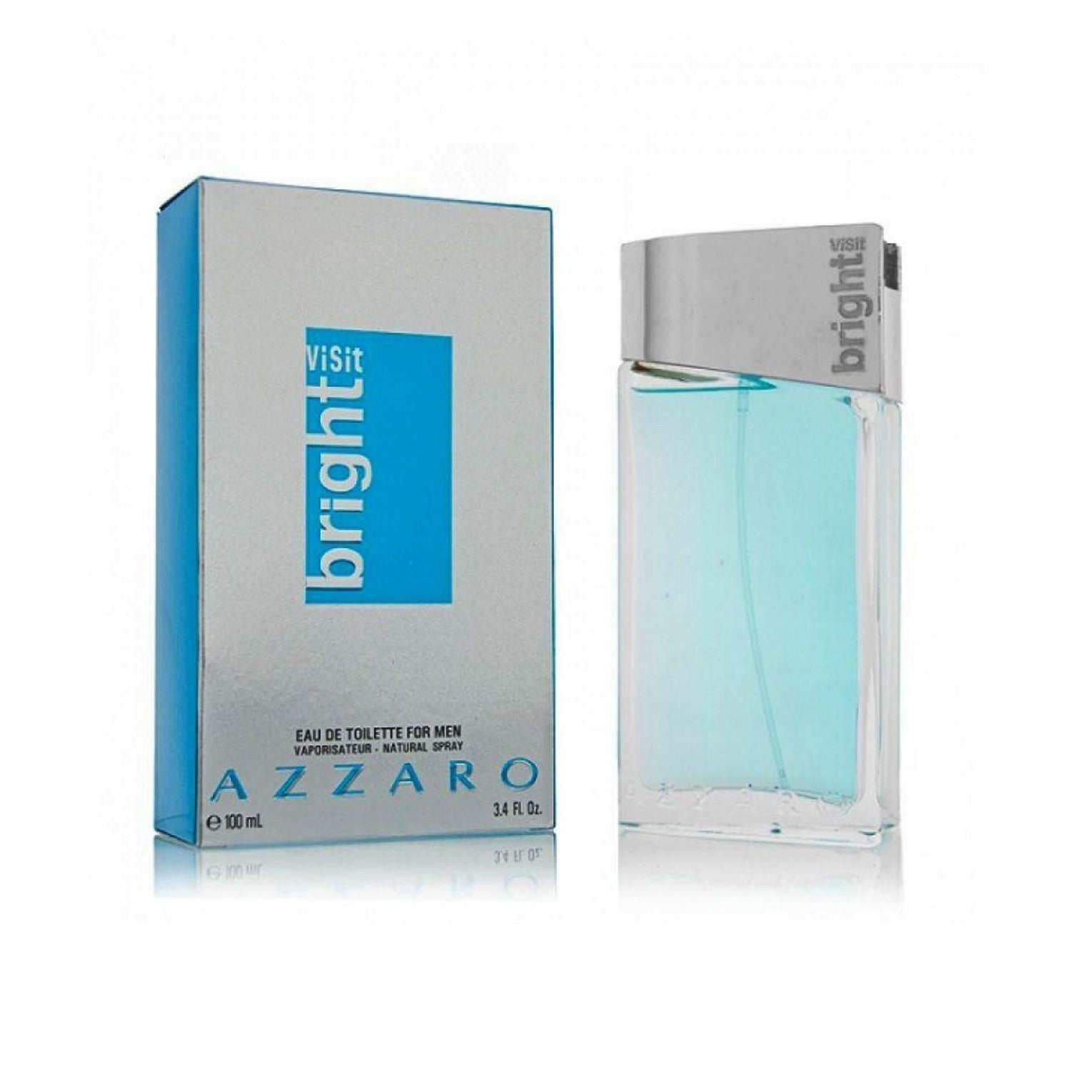 Azzaro Bright Visit Eau De Toilette Spray 100 ml for Men