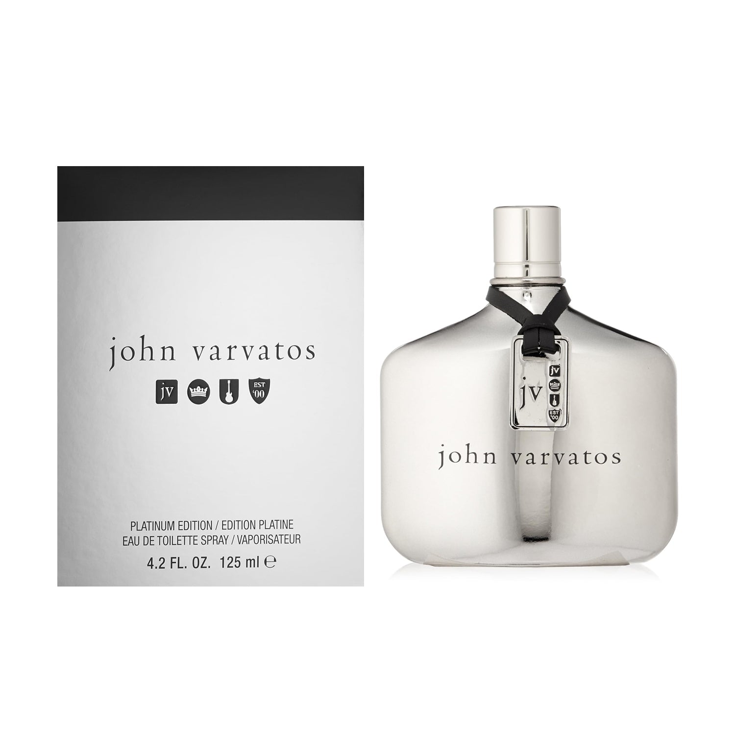 John Varvatos Platinum Edition 125 ml Eau De Toilette Spray For Men