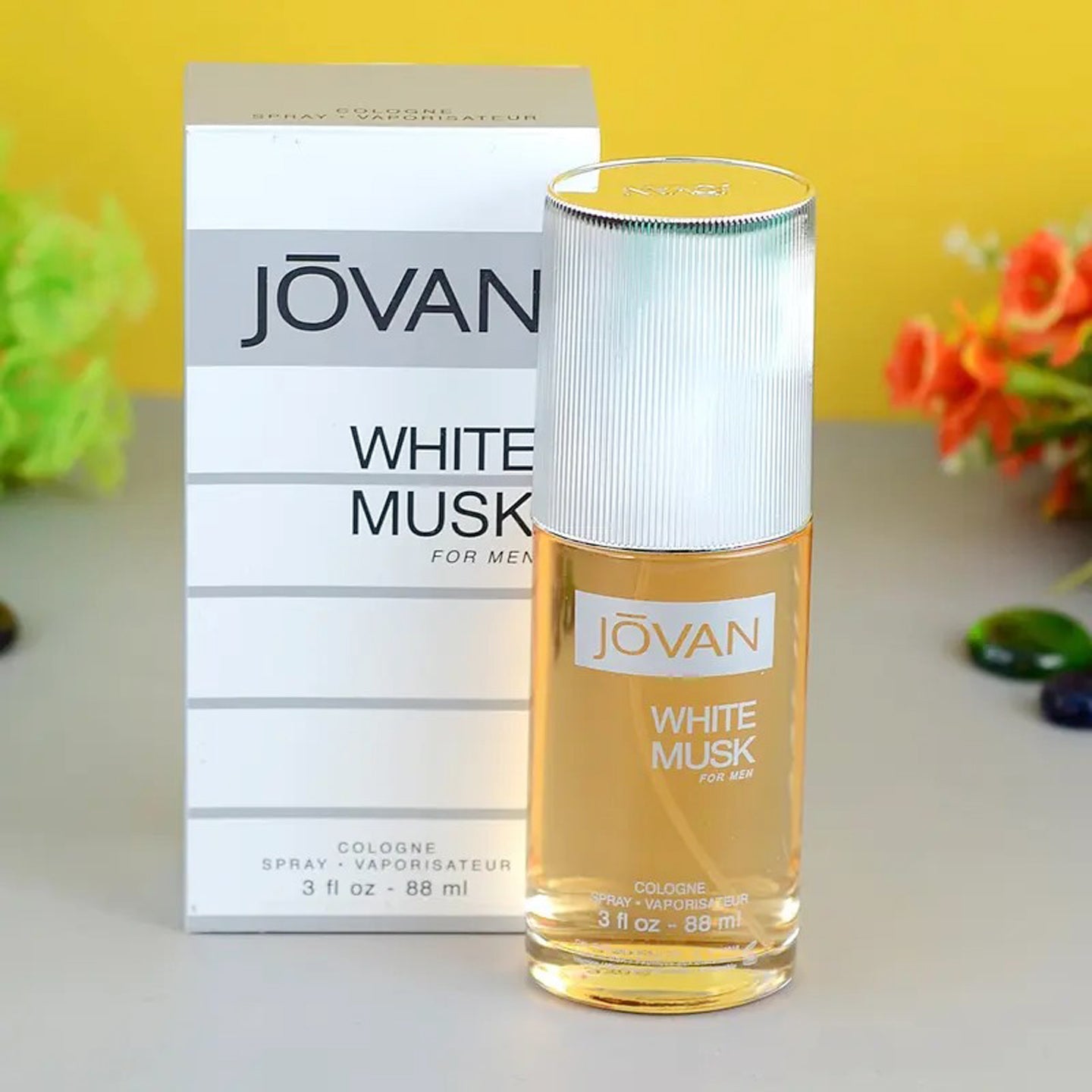 Jovan White Musk Eau de Cologne Spray 90 ml for Men