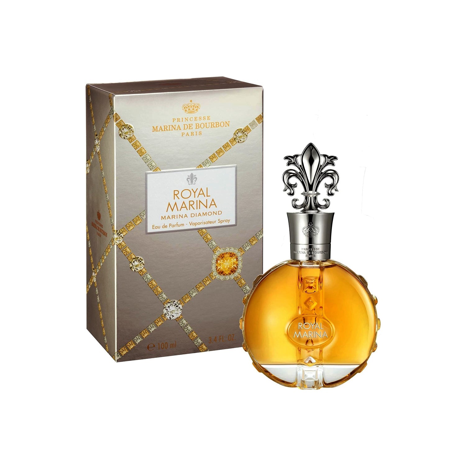 Princesse Marina De Bourbon Royal Marina Diamond 100 ml Eau De Parfume Spray For Women