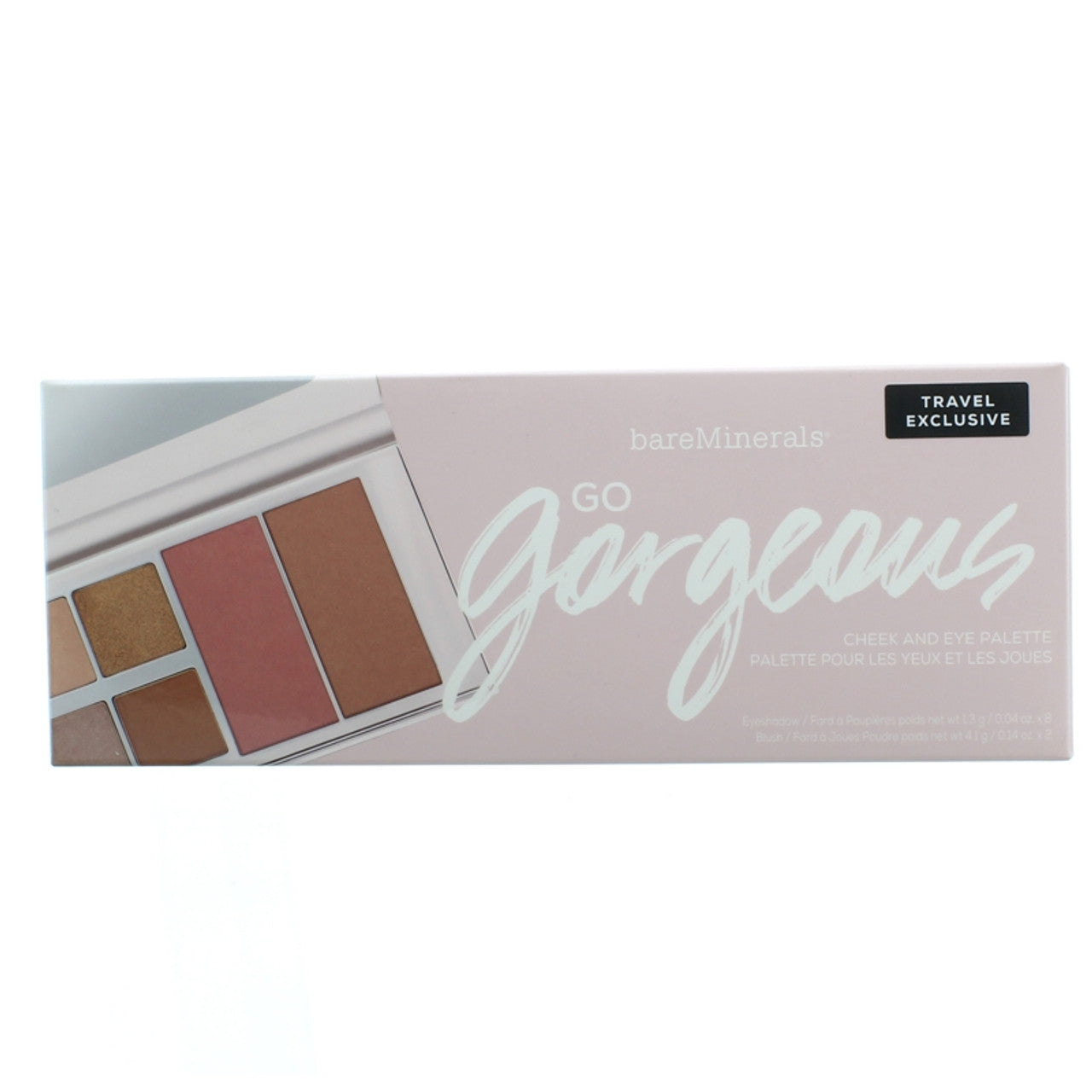 Go Gorgeous Check And Eye Palette: Ombretto*8 13 Gr + Blush*2 4.1 Gr