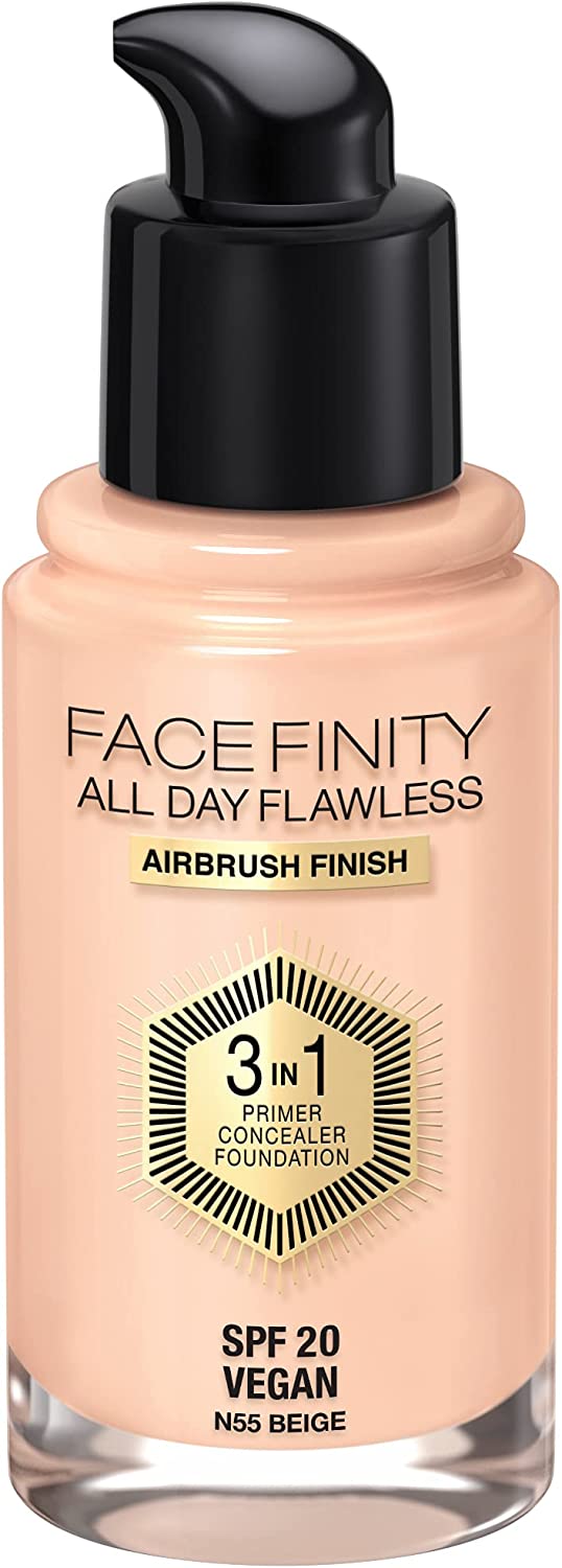 Face Finity All Day Flawless 3-in-1 Fondotinta, Primer, Correttore Spf 20 30 ml