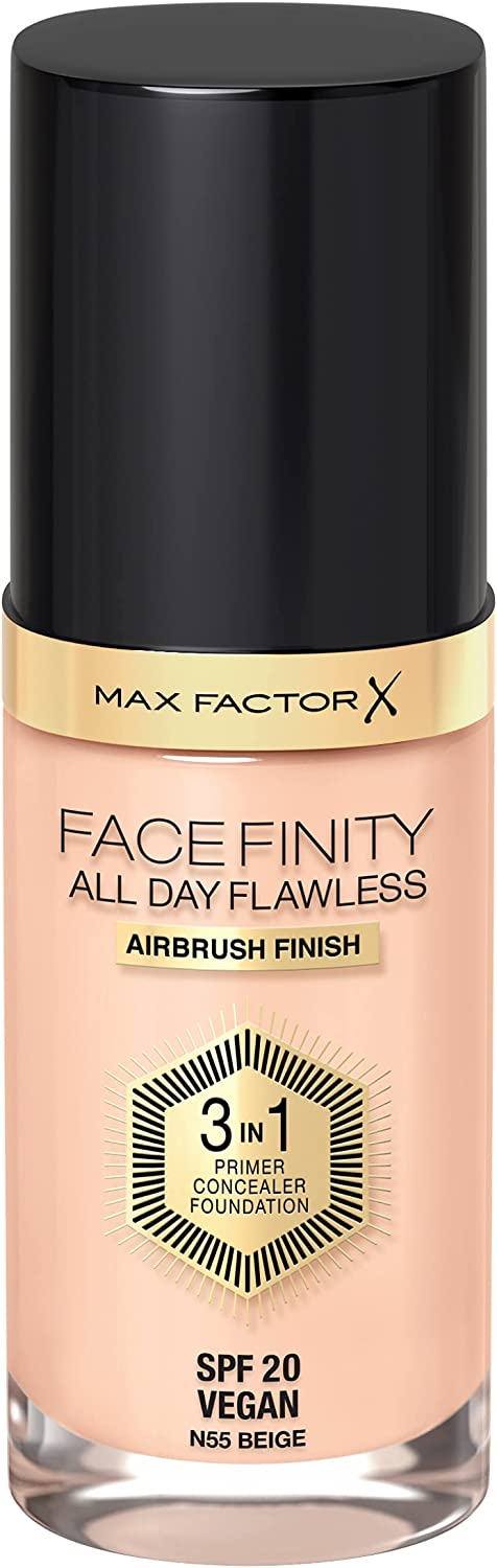 Face Finity All Day Flawless 3-in-1 Fondotinta, Primer, Correttore Spf 20 30 ml