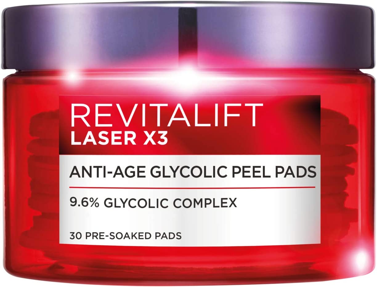 Revitalift Laser Pads Anti Aging Peeling Glicolico Spf 15