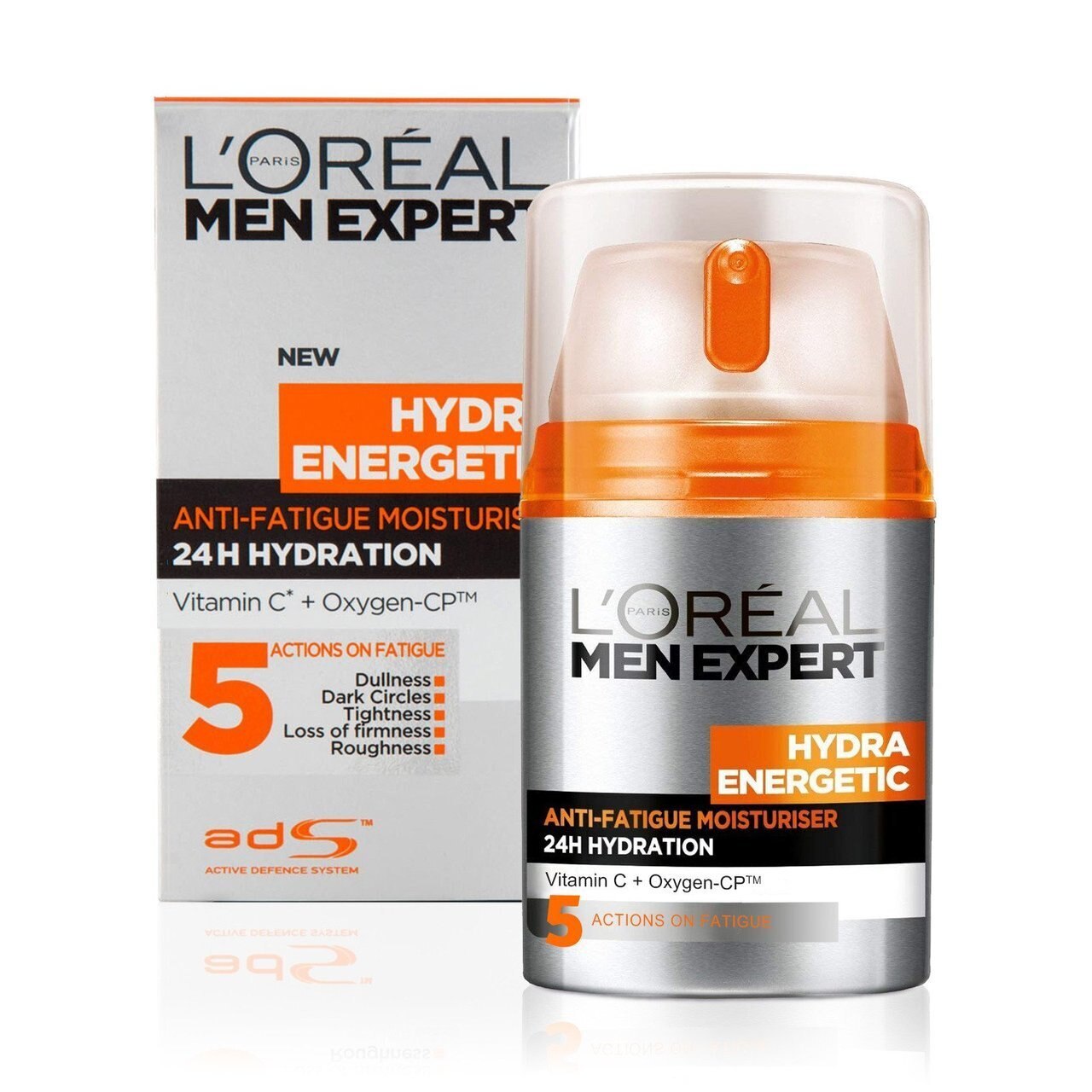 Men Expert Hydra Energetic Crema idratante anti-fatica, 50 ml