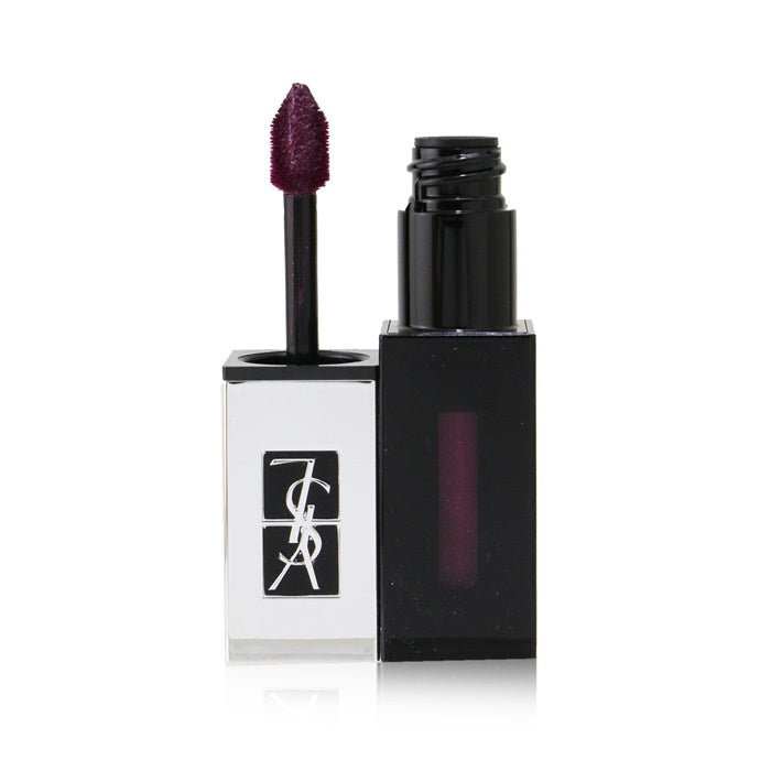 Yves Saint Laurent Rouge Pur Alta moda Vernis A Levres La Macchia Olografica Lucida No-503 Prugna Neon 6 Ml