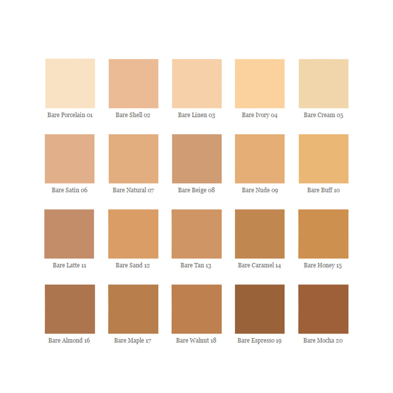 Bareskin Pure Brightening Serum Foundation Spf20 30 ml