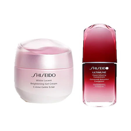 White Lucent Duo Daily : Crema Gel Illuminante 15 ml + Ultimune Power Infusing Concentrate 10 ml